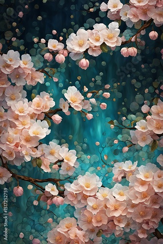 abstract floral background