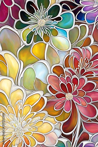 abstract floral background