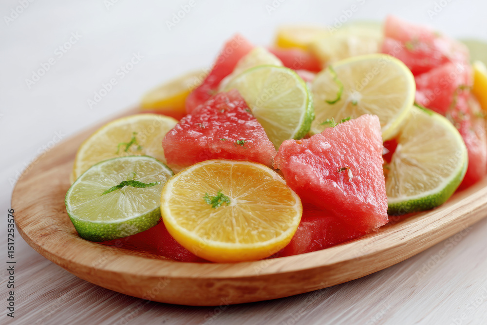 refreshing summer fruit salad featuring watermelon tangerine lemon and lime refreshing summer fruit salad featuring watermelon tangerine lemon and lime