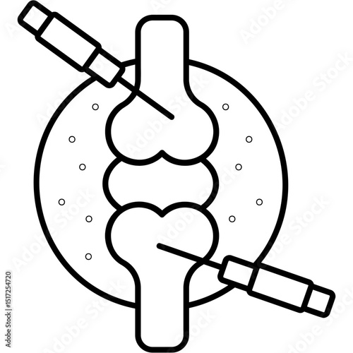 Knee Surgery Icon