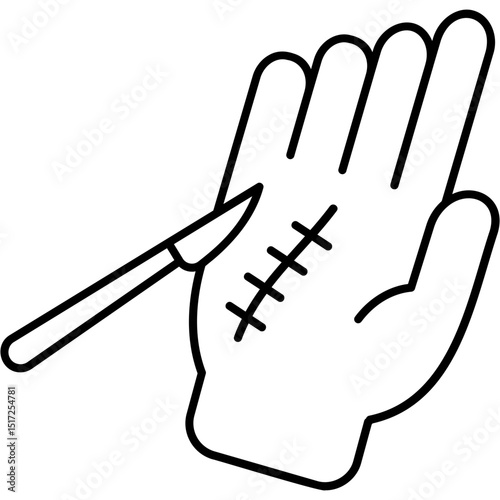 Hand Surgery Icon