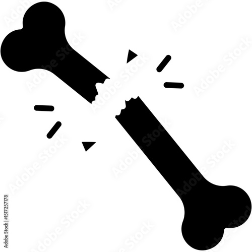 Broken Bone Icon