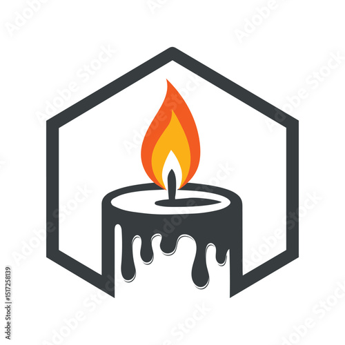 Candle Flame Icon