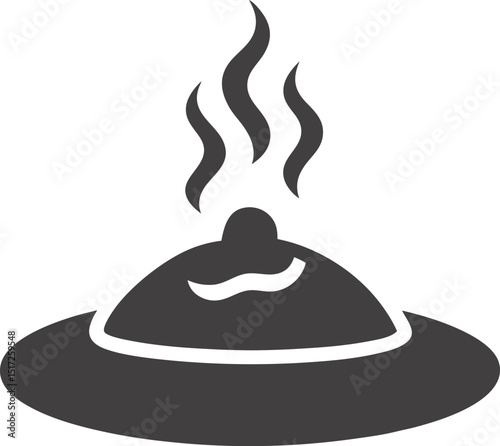 vector illustration of a burning candle