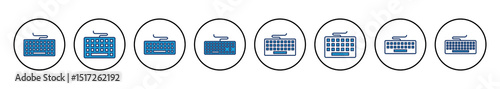 Keyboard icon vector. keyboard vector symbol