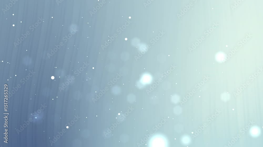 Nuances de bleu et points lumineux