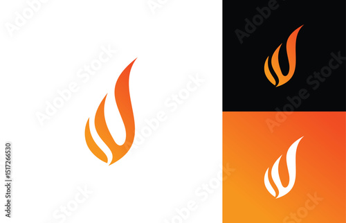 Initial letter W logo design inspiration 