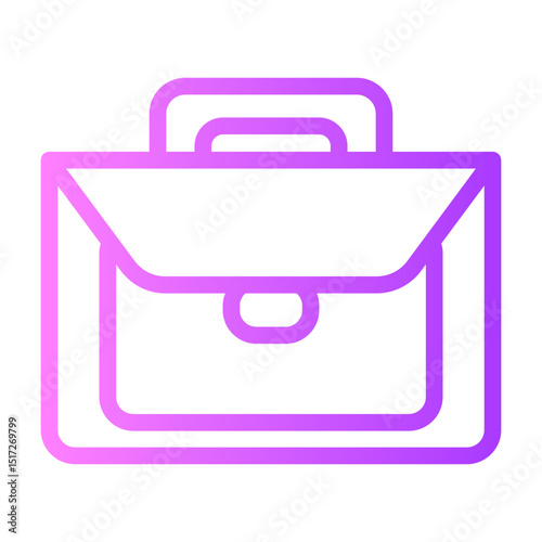 briefcase gradient icon