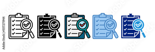 Evaluation Icon Element For Design