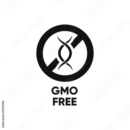 GMO Free Sign.