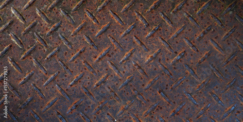 rusty metal plate texture background