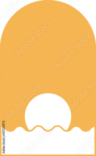 Landscape Bohemian Line Illustration