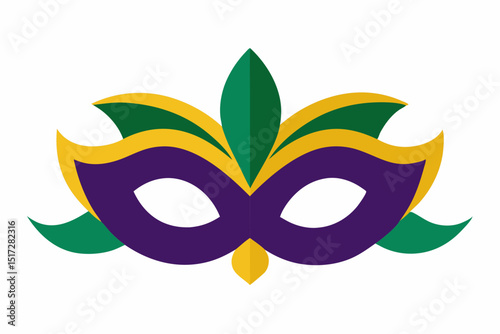 carnival mask vector illustration