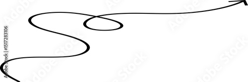 Line Art Arrow Element