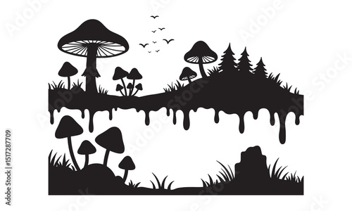 
Fantasy Mushroom Landscape
