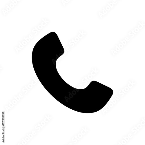 Call icon symbol for apps and websites. telephone sign and symbol. phone icon. contact us