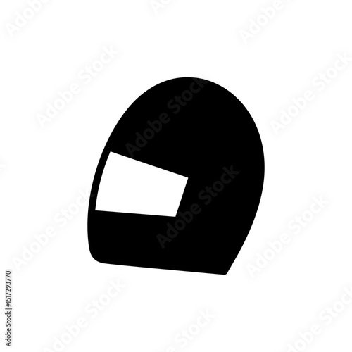 Helmet icon symbol for apps and websites. Motorcycle helmet sign and symbol. Construction helmet icon. Safety helmet