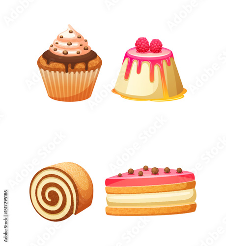 Delicious cakes Collection 
