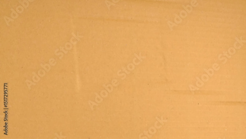 Paper background. Craft brown cardboard pattern. Kraft vector paper. Old beige recycle carton for cards. Rough material texture.