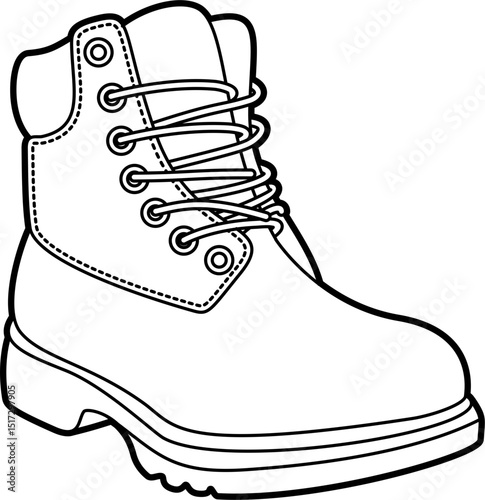 Polo cleats outline vector