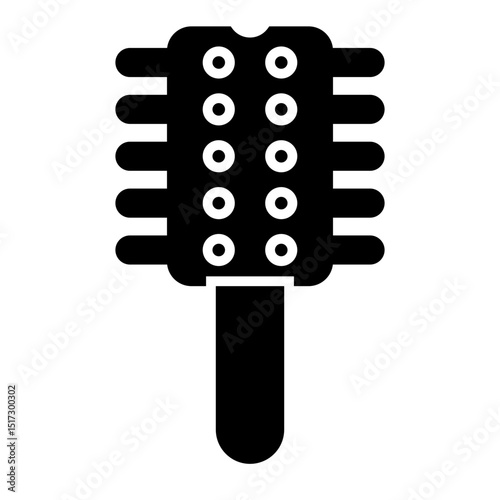 comb solid icon