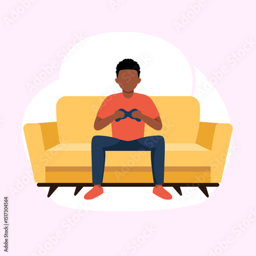 the fun of playing games with a console and sitting on the sofa