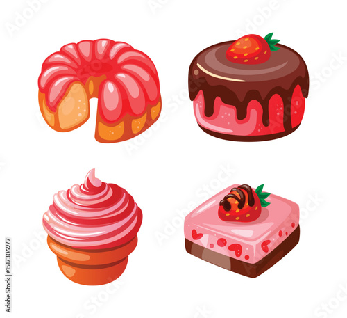Delicious cakes Collection 