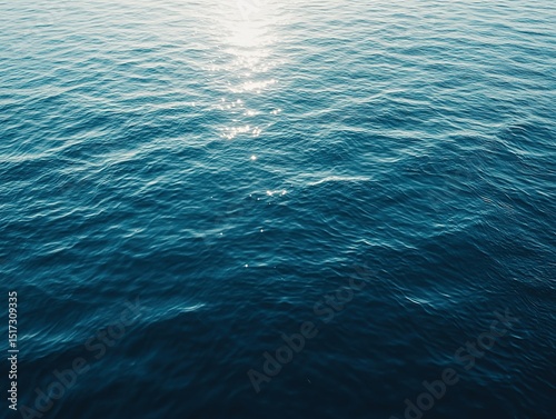 Top view dynamic blue water surface background: Swimming pool ripples blend with ocean waves under sparkling sunlight reflections. Abstract liquid texture for web design, advertising and digital