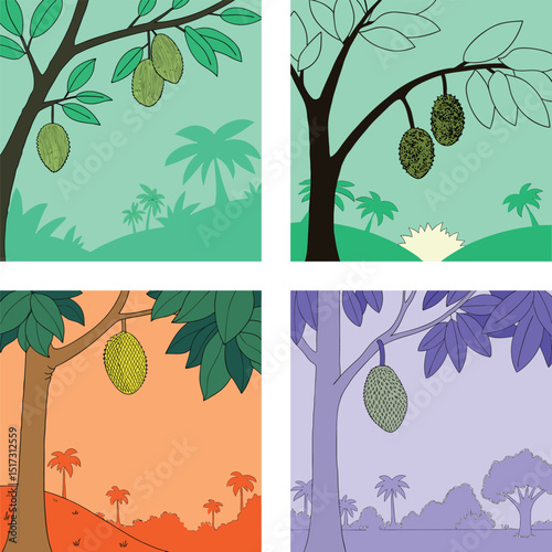 set of vector trees