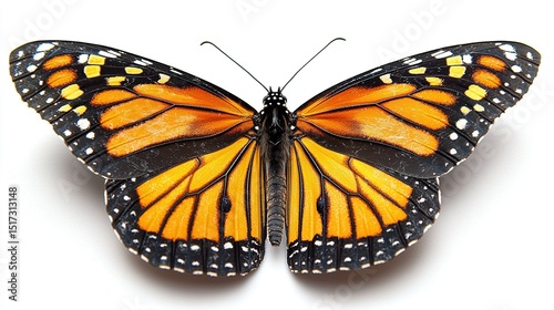 Beautiful monarch butterfly