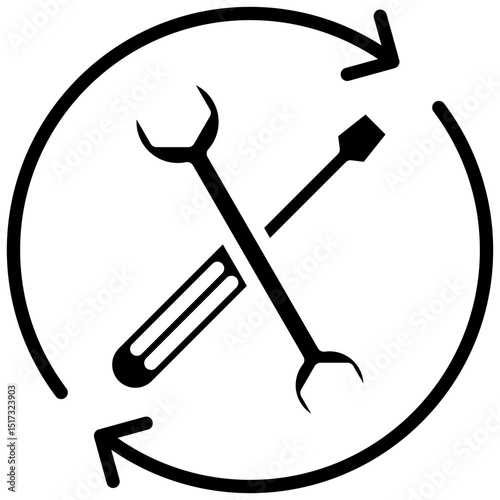 Maintenance  glyph icon