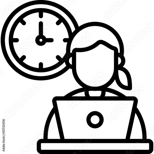 Working Time Icon