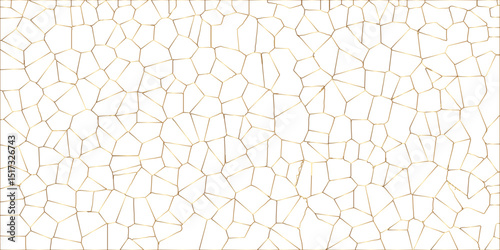 Abstract golden hexagon graphic ornament. arabian Stylish Seamless pattern on white background. Creative design. Design for book, notebook and calendar covers. high quality textile design, vector .	