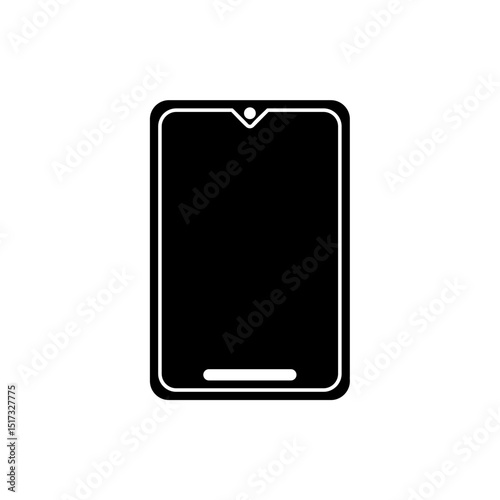 smartphone icon, modern vector isolated on white background.