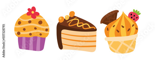 Delicious cakes Collection 