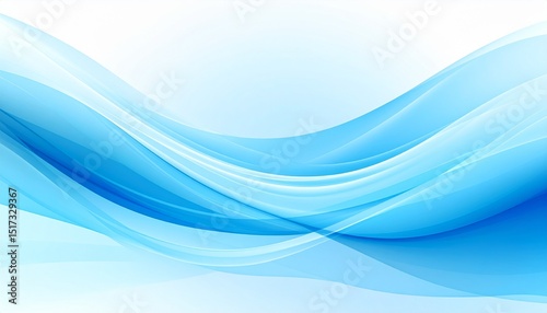Blue Wave Abstract Grunge Background – Artistic Motion Texture