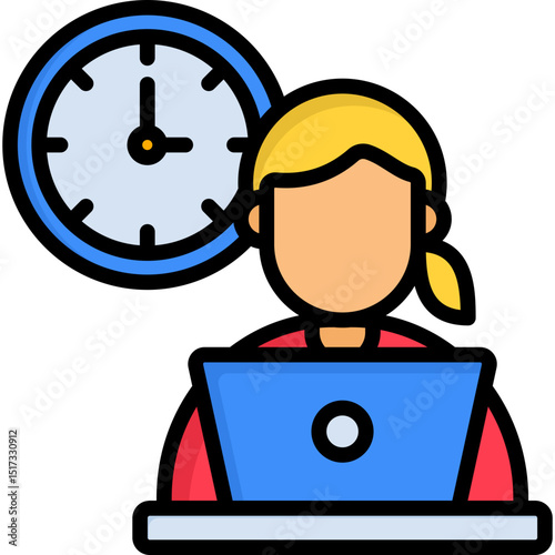 Working Time Icon
