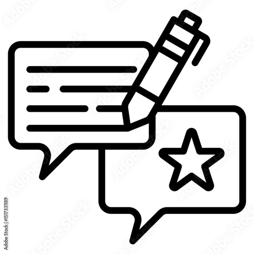 Feedback Log line icon