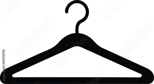clothes hanger vector illustration