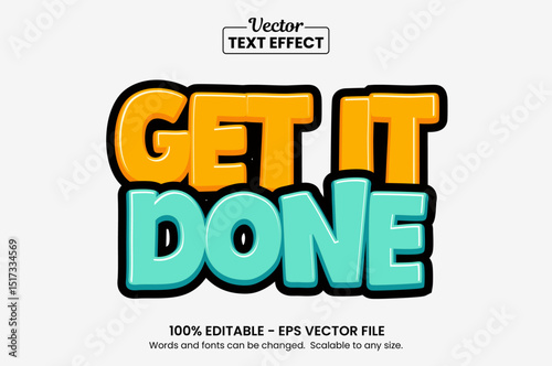 Retro vintage text effect, Editable text effect