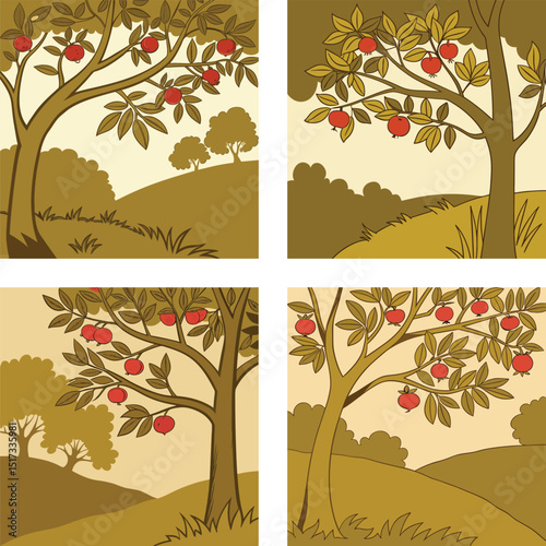 set of vector trees