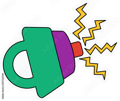 April Fools Day Sticker Element
