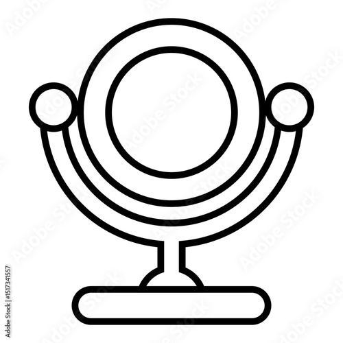 Beauty Mirror outline icon