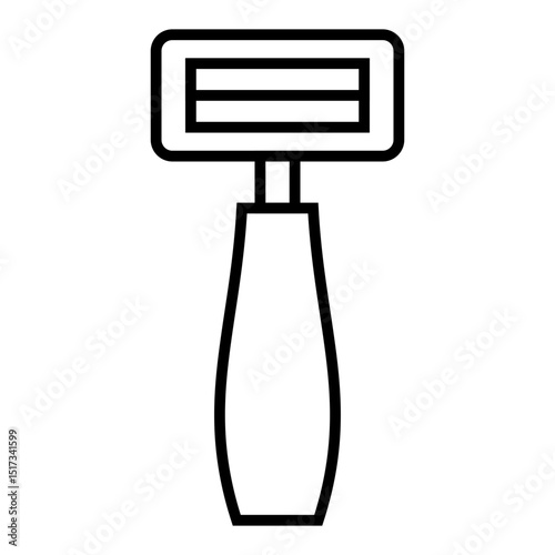 Razor outline icon
