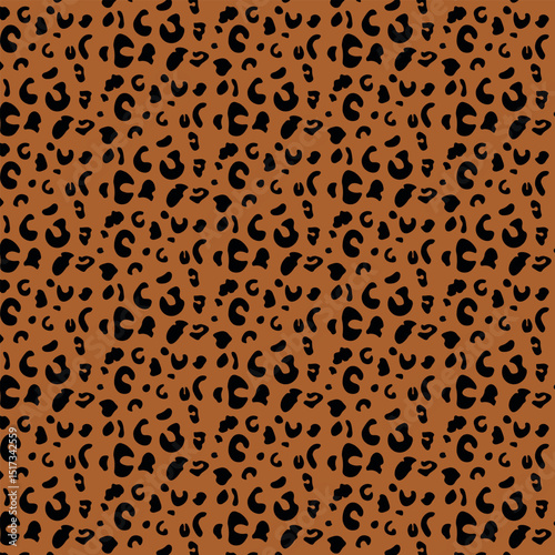 A deep, rich burnt orange tone for a vintage and dramatic effect. Adds warmth and depth to the classic animal print.
