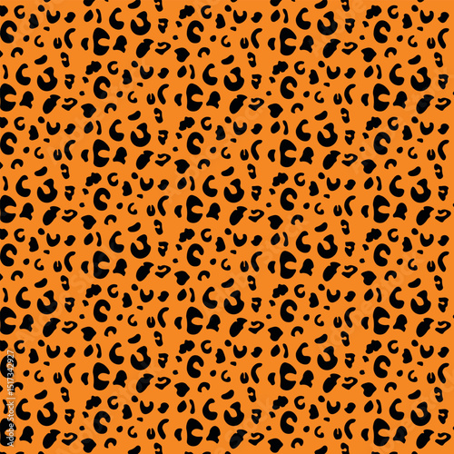 A bold and juicy orange full of energy and brightness. Ideal for playful or youthful takes on animal patterns.