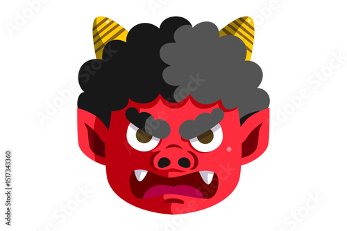 赤鬼　顔