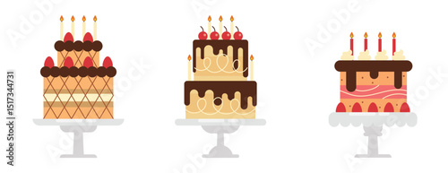 Delicious cakes Collection 