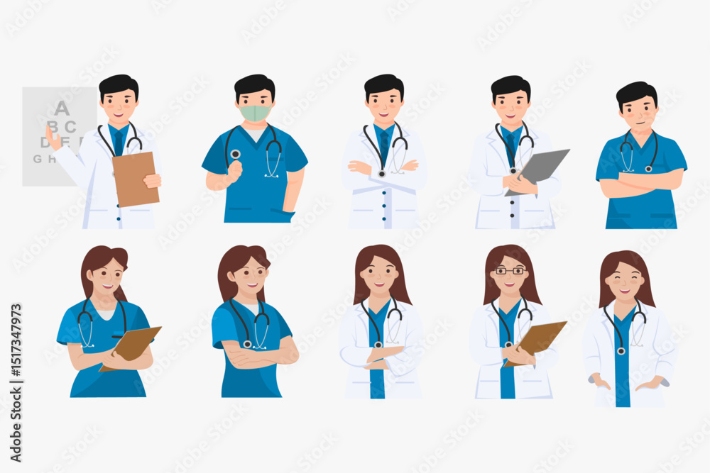 Fototapeta premium Doktor Illustration