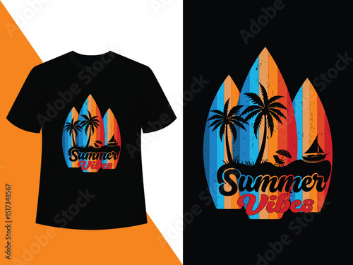 Trendy Summer Tee Graphic